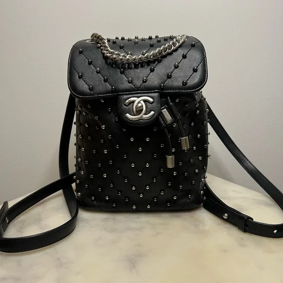 CHANEL | Bags | 0 Authentic Chanel Stud Wars Studded Chevron  display picture 2
